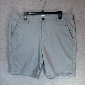 Kenneth Cole New York Gray Stretch Chino Shorts Men’s 38